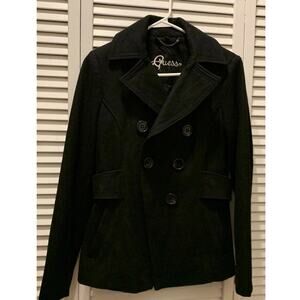 Womens Guess black‎ winter Coat